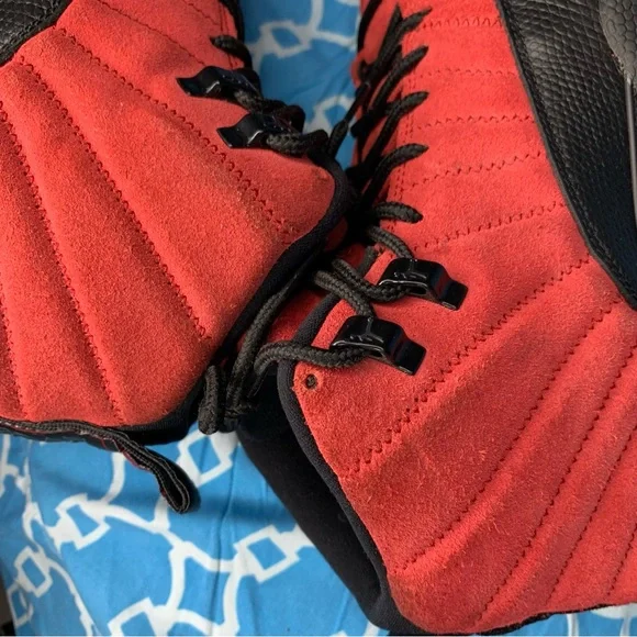 Nike Air Jordan 12 Men’s size 10 Reverse flu game retro og red black bred bulls